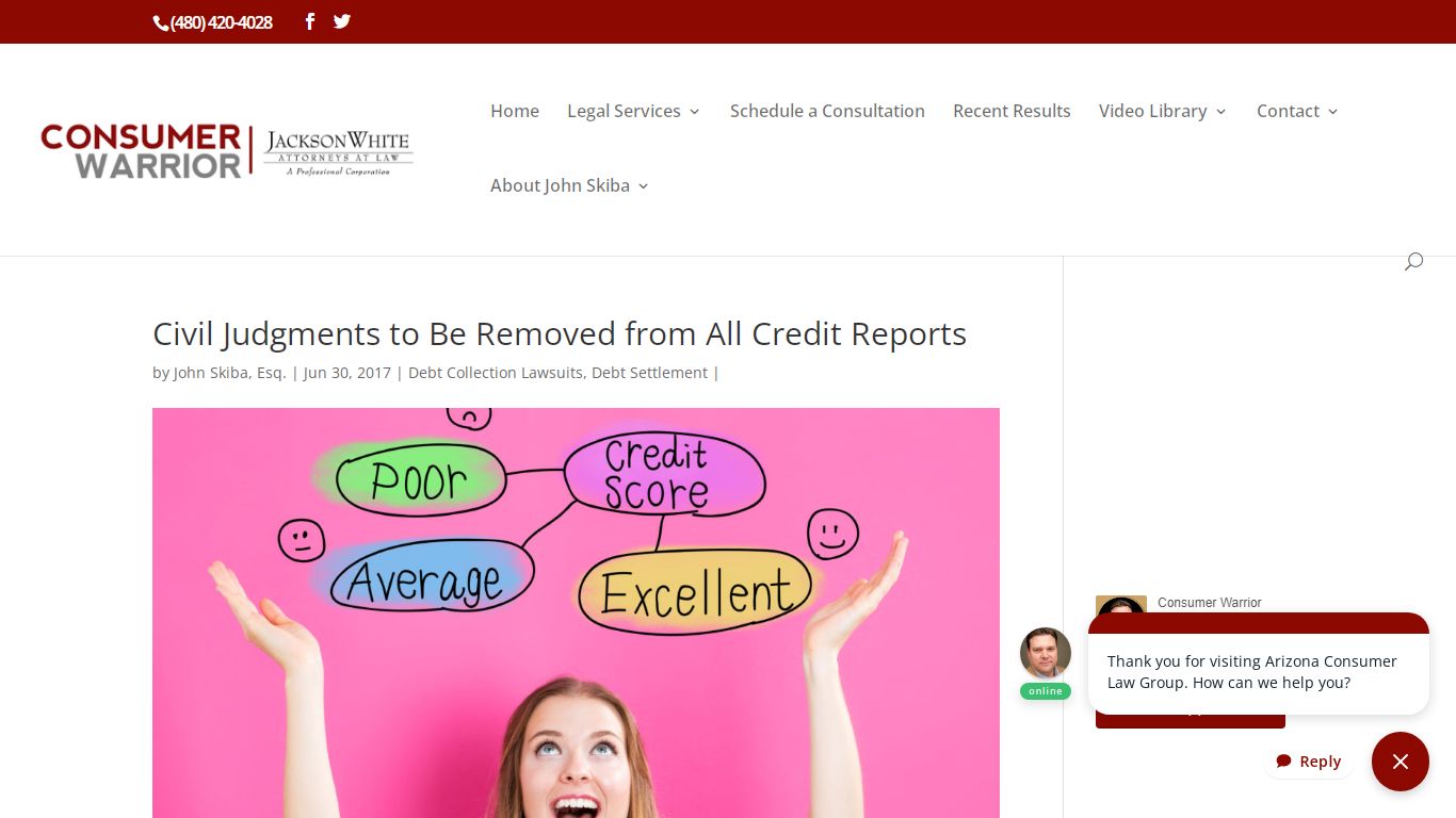 Civil Judgments to Be Removed from All Credit Reports